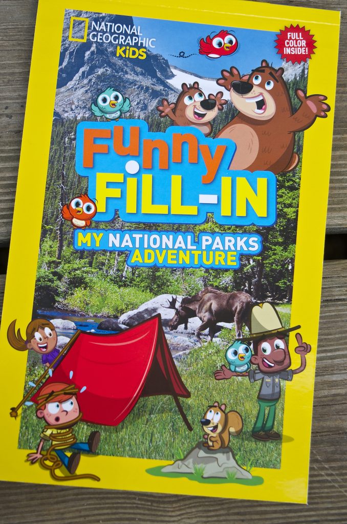 Funny Fill in National Geographic Kids National Park Adventure Books