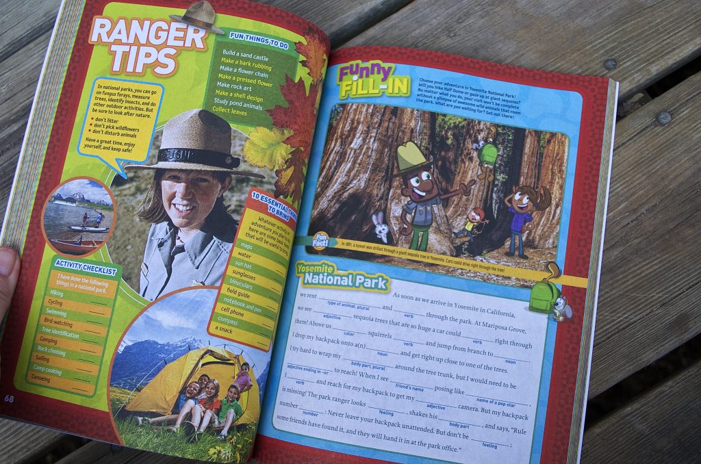 National Geographic Kids National Park Junior Ranger Books