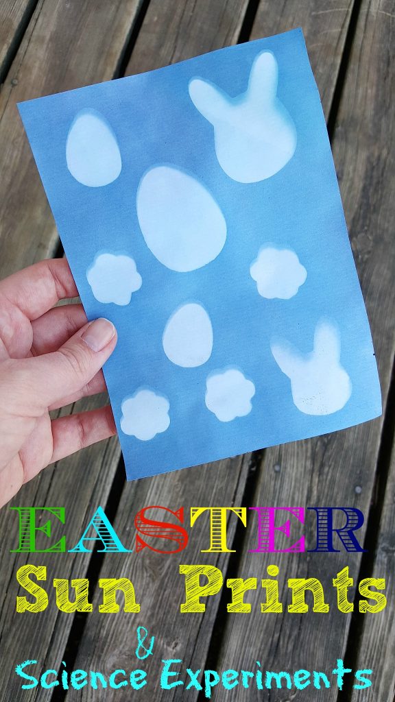 Easter Sun Prints & Science Experiments