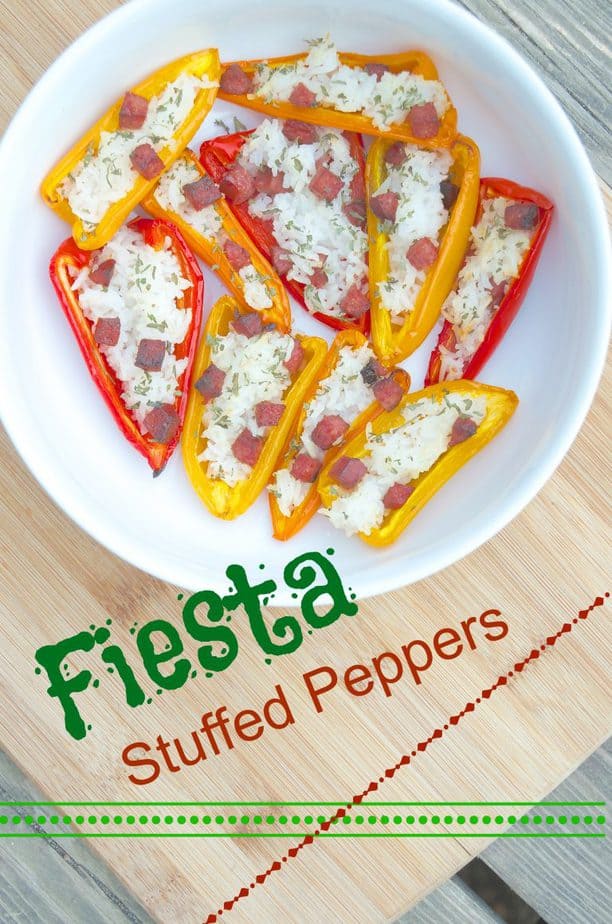 Fiesta Stuffed Mini Peppers with Sausage Skillet Recipe
