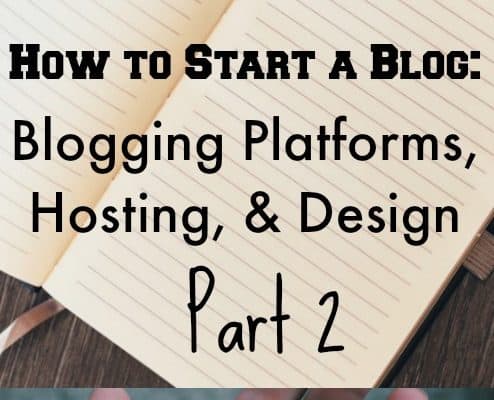 How to Start a Blog for Teachers Blogging Platforms Hosting Design