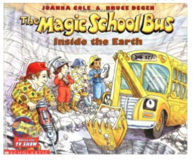 Magic School Bus Inside the Earth Book