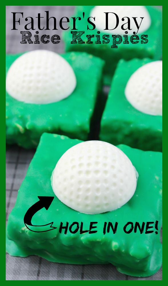 Father's Day Recipe Golf Treats