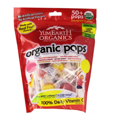 Yummy Earth Natural Dye Free Lollipops