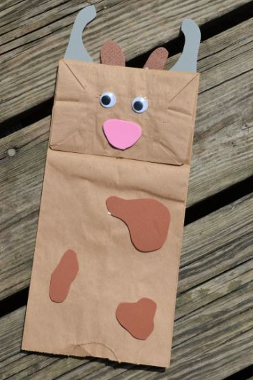 Preschool Farm Brown Paper Bag Puppets