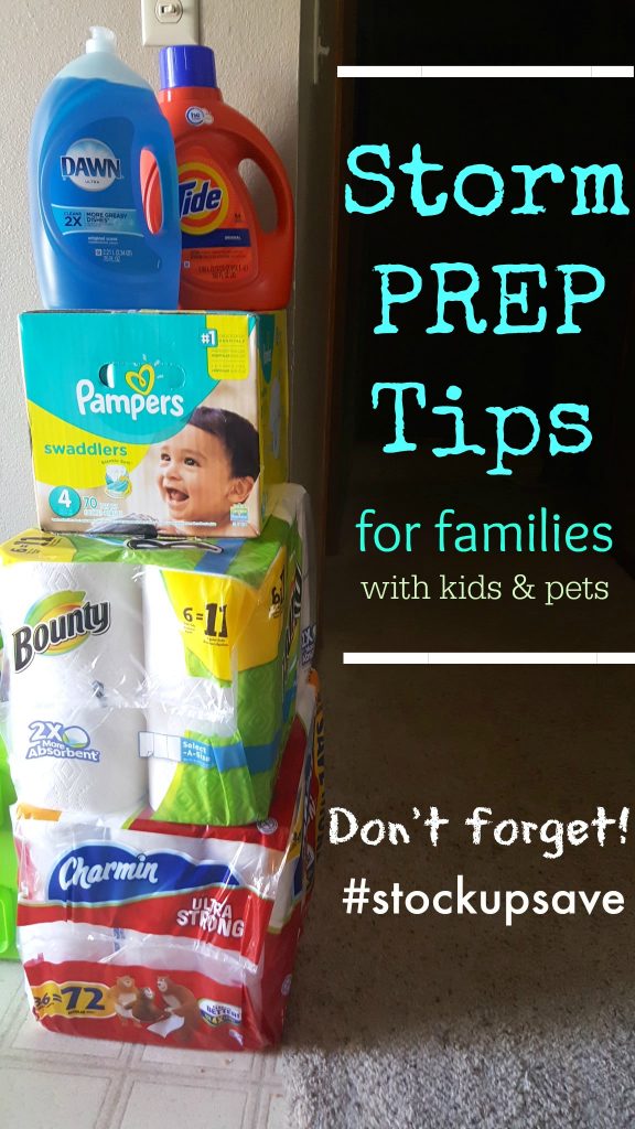 Storm Prep Tips for Families