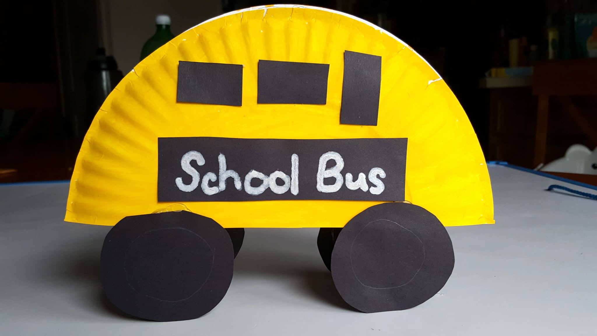 School Bus Art Project