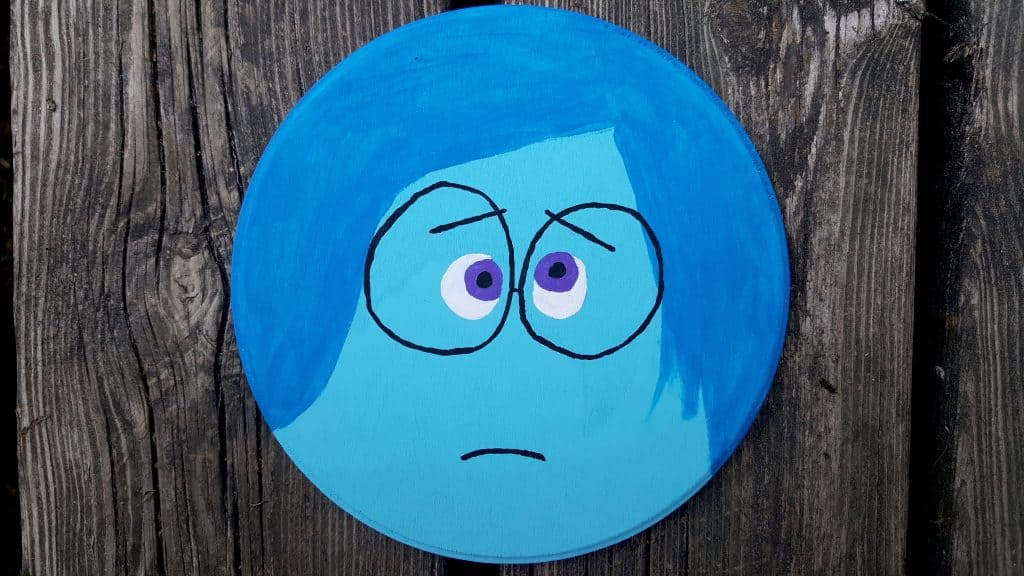 sadness inside out emotions character disney pixar