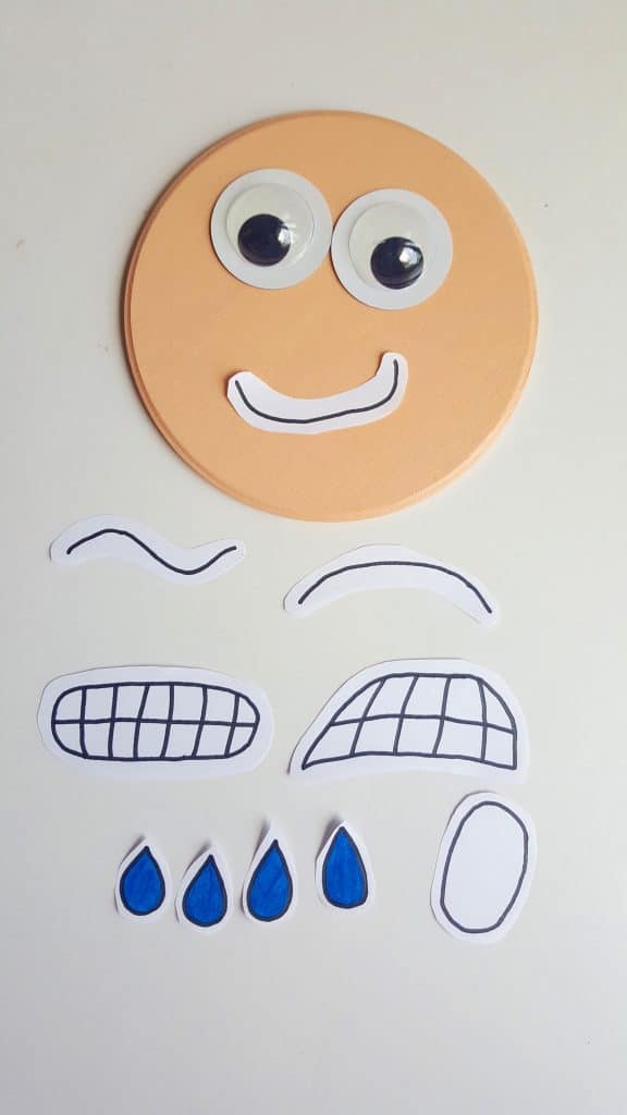 Interactive Printable Emotions Face - Autism & Social Skills Tool