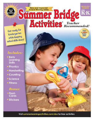 preschool summer bridge activities book