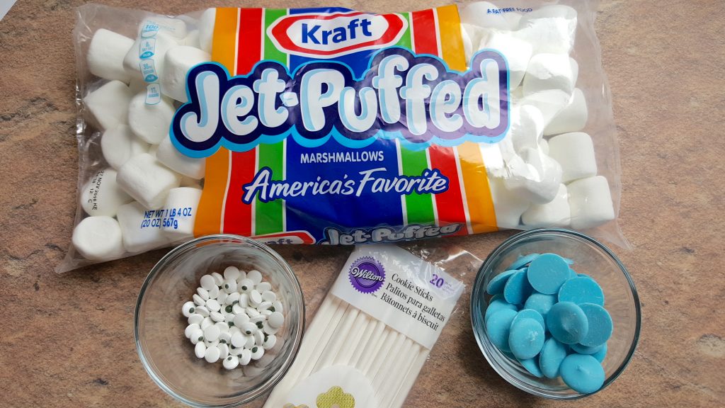 Shark Week Recipe Marshmallow Treats for KIds