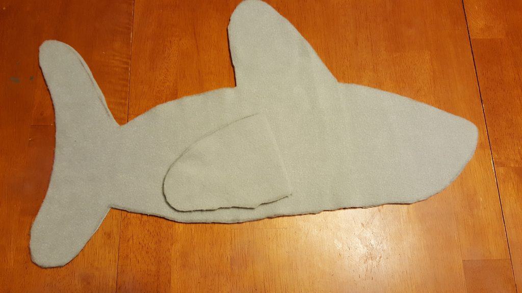 DIY No Sew Shark Plush Toy - perfect for shark week this summer and ocean lessons!