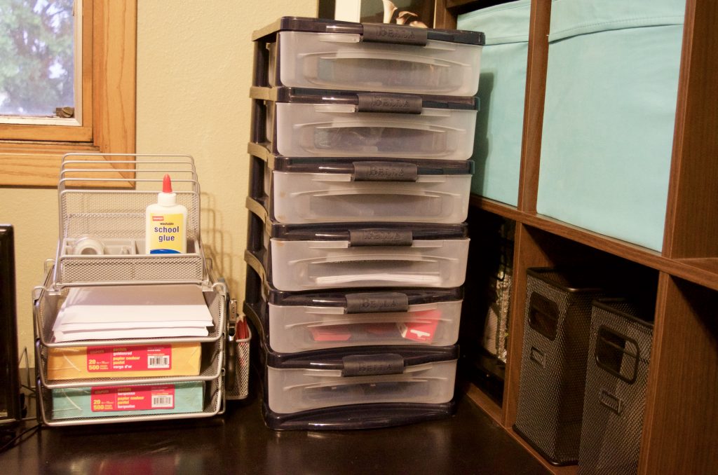 Home Office Organization with Staples Brand Products