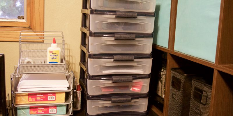 Home Office Organization with Staples Brand Products