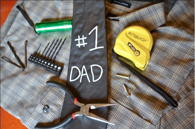 Father’s Day Gift for Kids to Make: Chalkboard Tie Gift Tutorial
