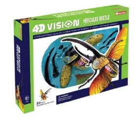 Hercules Beetle Anatomy Model Bug Science Kit for Kids