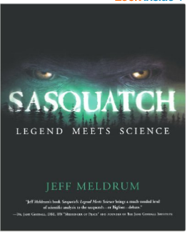 Sasquatch Legend meets Science book