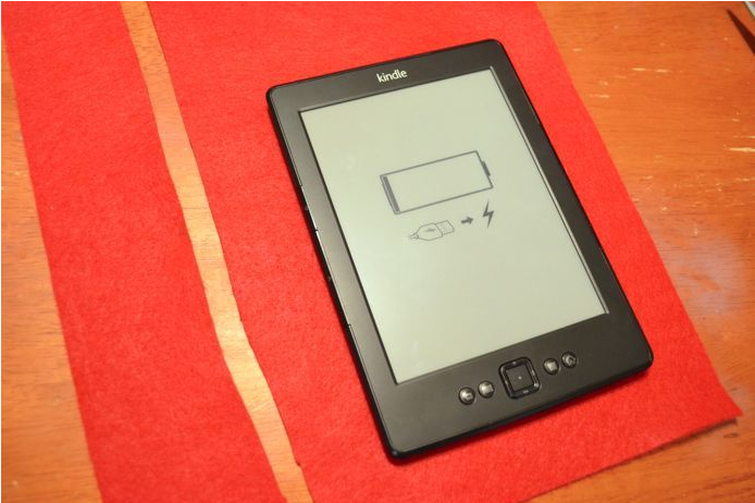 NO SEW Etch a Sketch Kindle E-reader Device Cover Tutorial