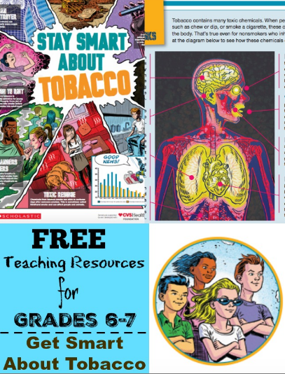 Free Teaching Resources for Tobacco Prevention