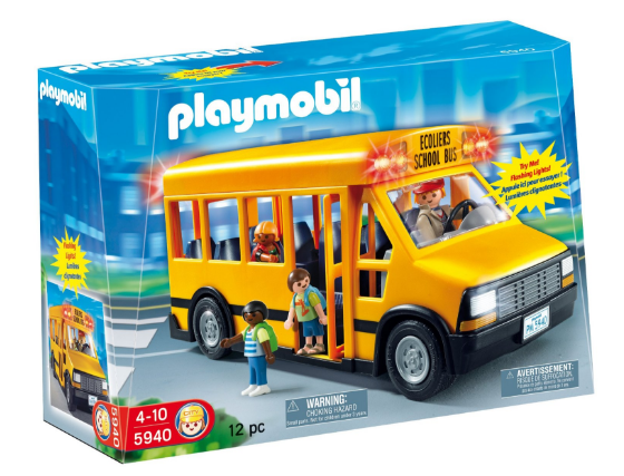 Playmobil School Bus toy