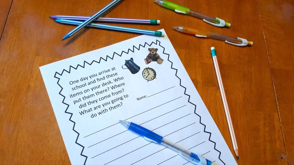 Creative Imaginative Back to School Writing Prompt Printables #BICFightForYourWrite