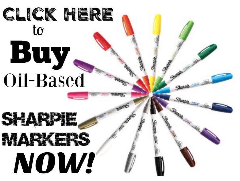 Buy oil based Sharpies for DIY Mugs