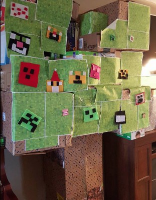 Minecraft Christmas Tree Holiday Idea