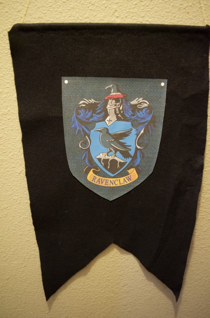 DIY Hogwarts Banner - Ravenclaw