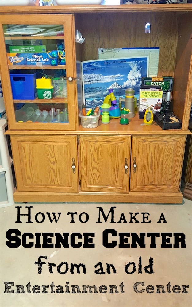 How to Make a Science Center from an Old Entertainment Center