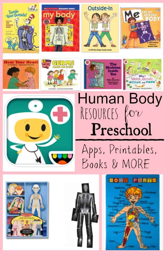 Human Body Resources for Preschool