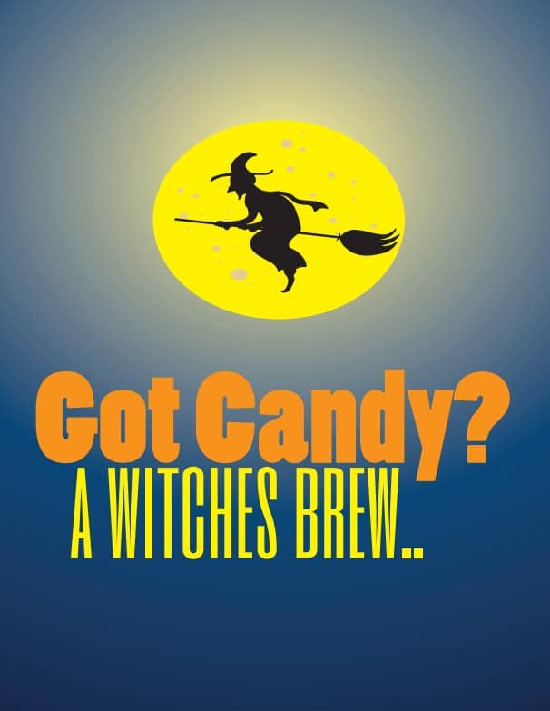 Halloween Wall Art - Witches Brew