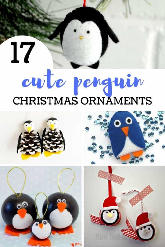 17 Cute Penguin Christmas Ornaments