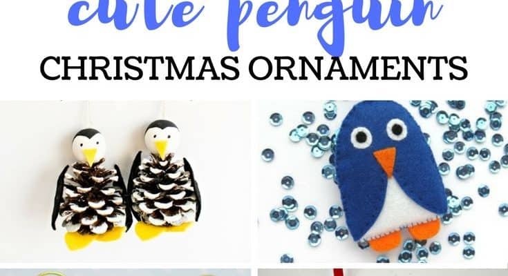 17 Cute Penguin Christmas Ornaments