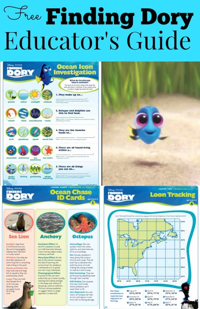 Finding Dory Educators Guide