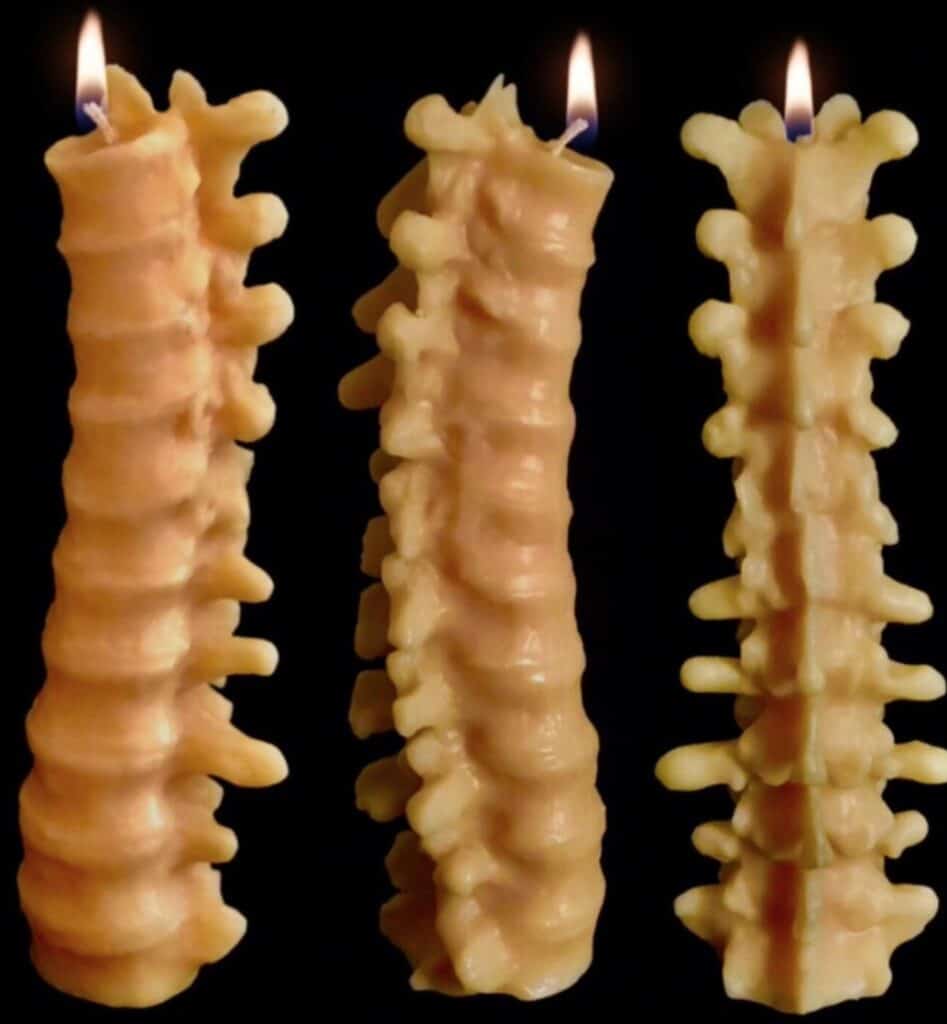 etsy spine candles