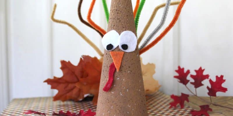 Cone Turkey Craft for Kids