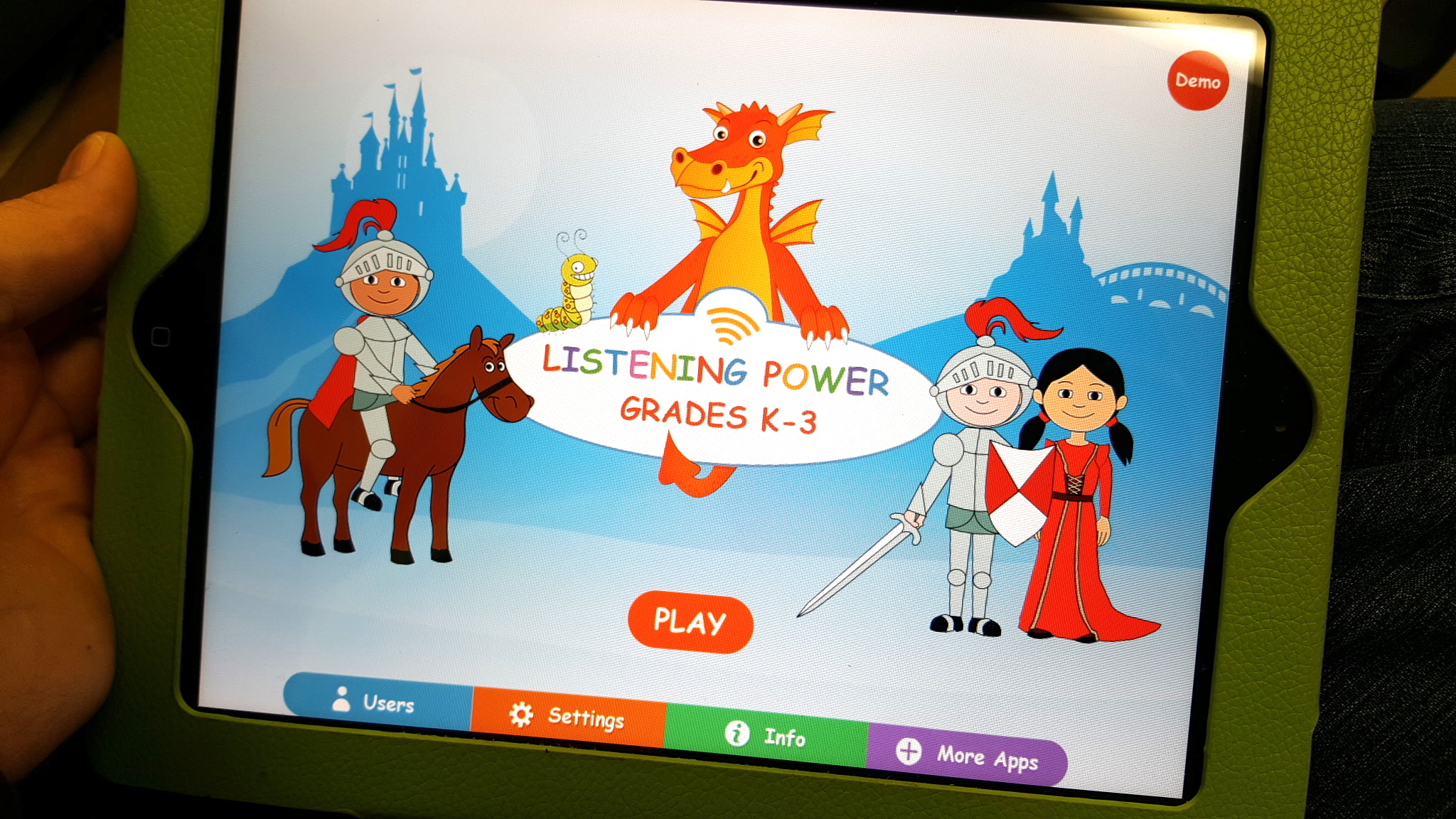 Listening Power Grades K-3 HD By Hamaguchi Apps for Speech, Language & Auditory Development