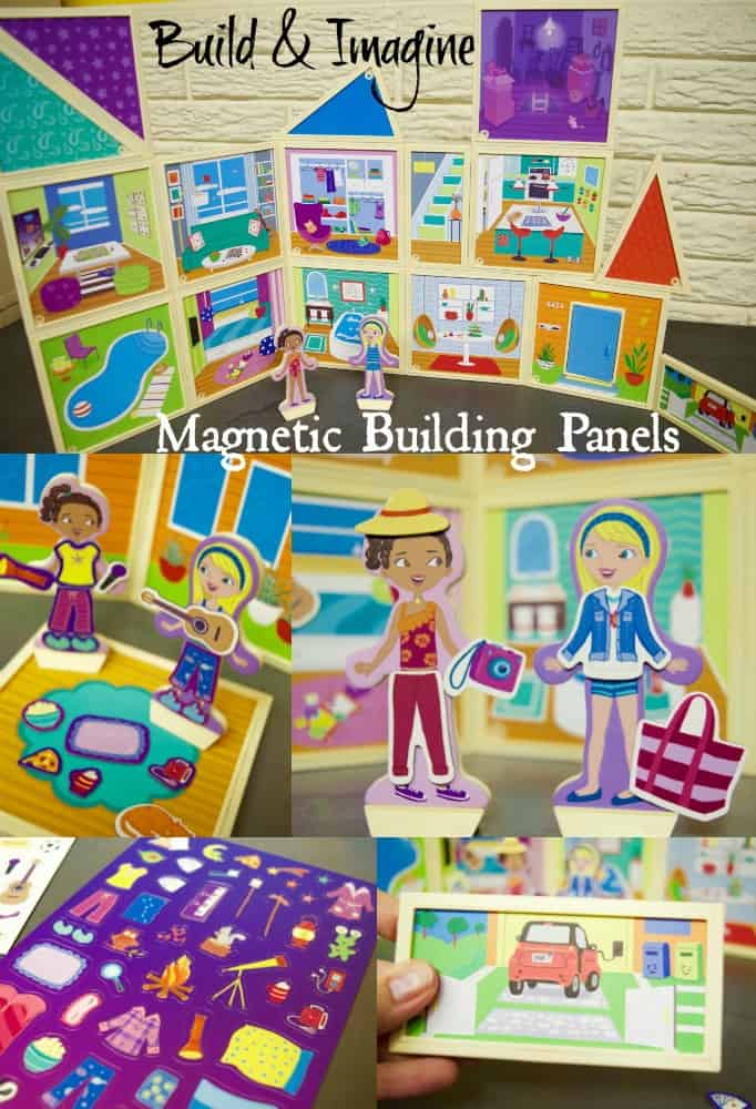 Build and Imagine Magnetic Building Panels