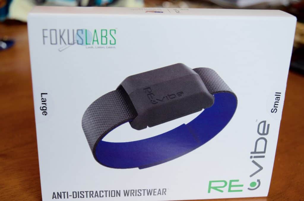 FokusLabs Re-Vibe Wristband for Distracted Students & ADD / ADHD Distraction in School TIPS that Made a Difference