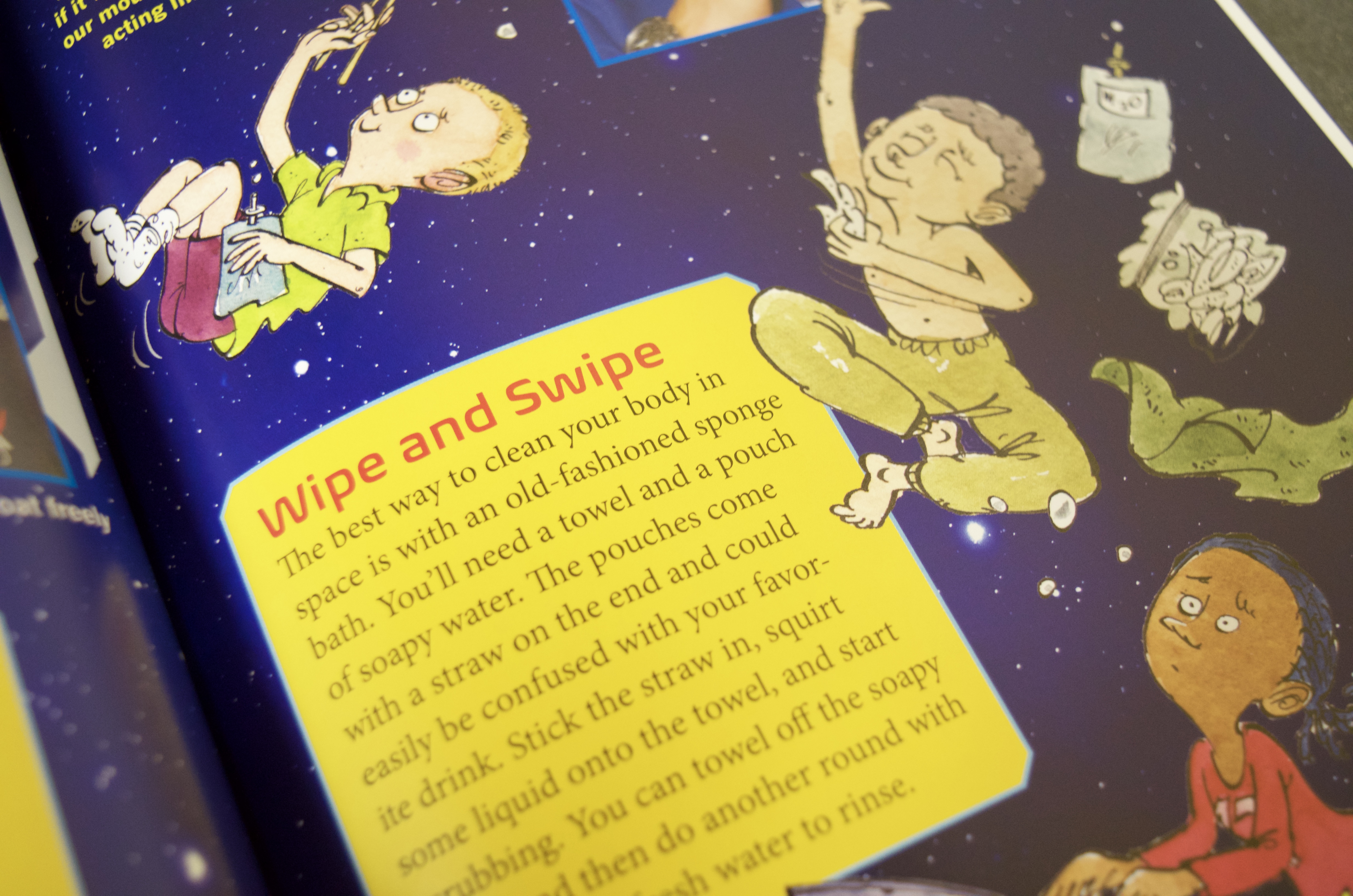 To Burp or Not to Burp - a children's book in space written by a NASA astronaut