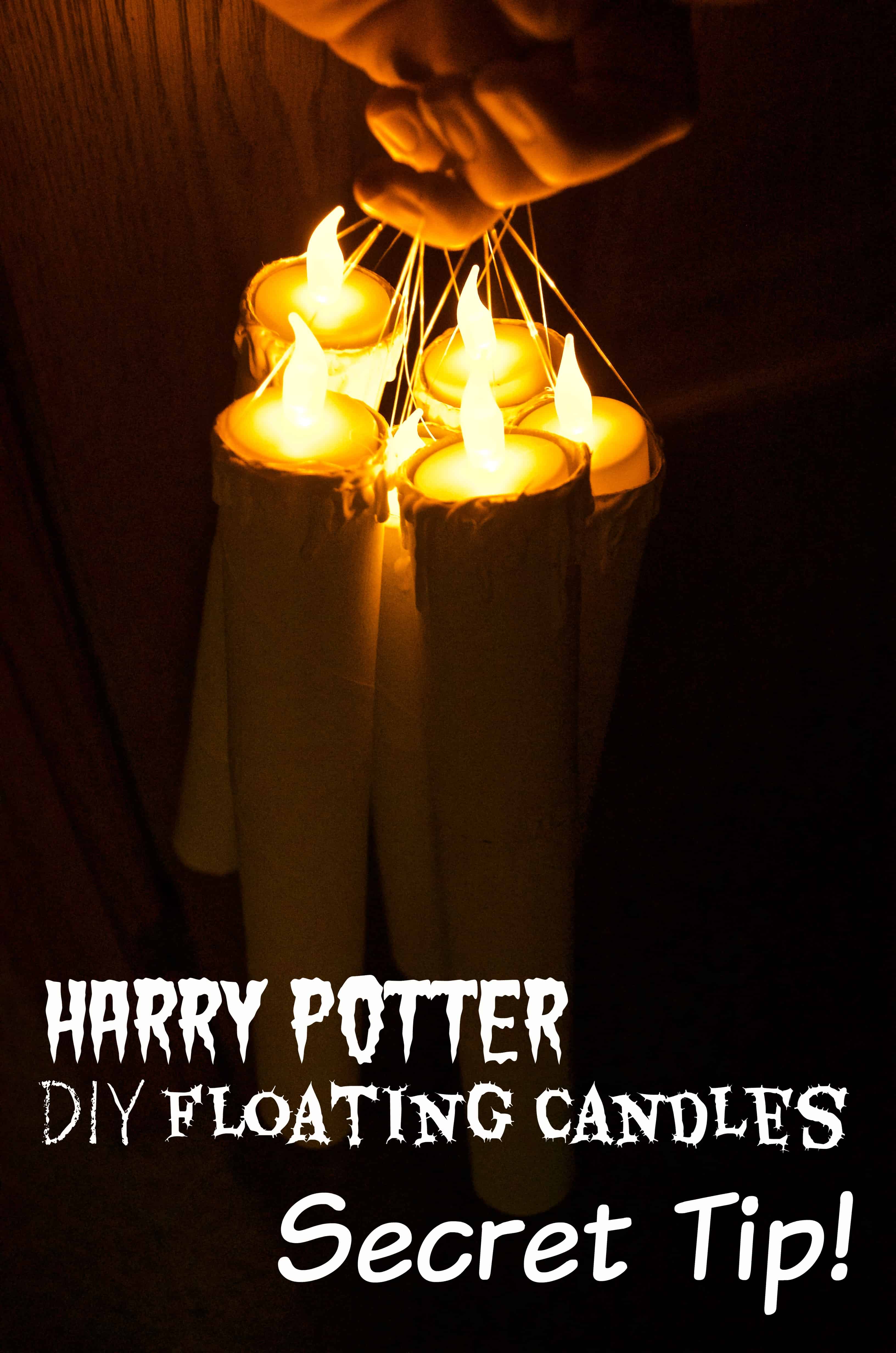 Harry Potter Hogwarts DIY Floating Candles Secret Tip