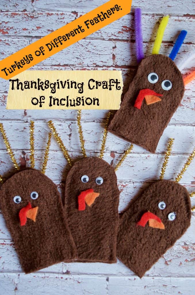 Turkeys of Different Feathers: a Thanksgiving Craft of Inclusion