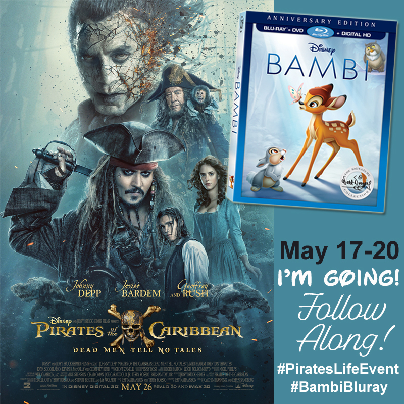 #PiratesLifeEvent Insider Access to Disney's Pirates of the Caribbean movie