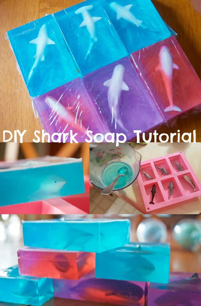 DIY Shark Soap Tutorial