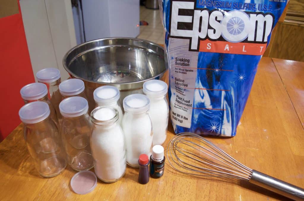How to Make Peppermint Bath Salts Recipe