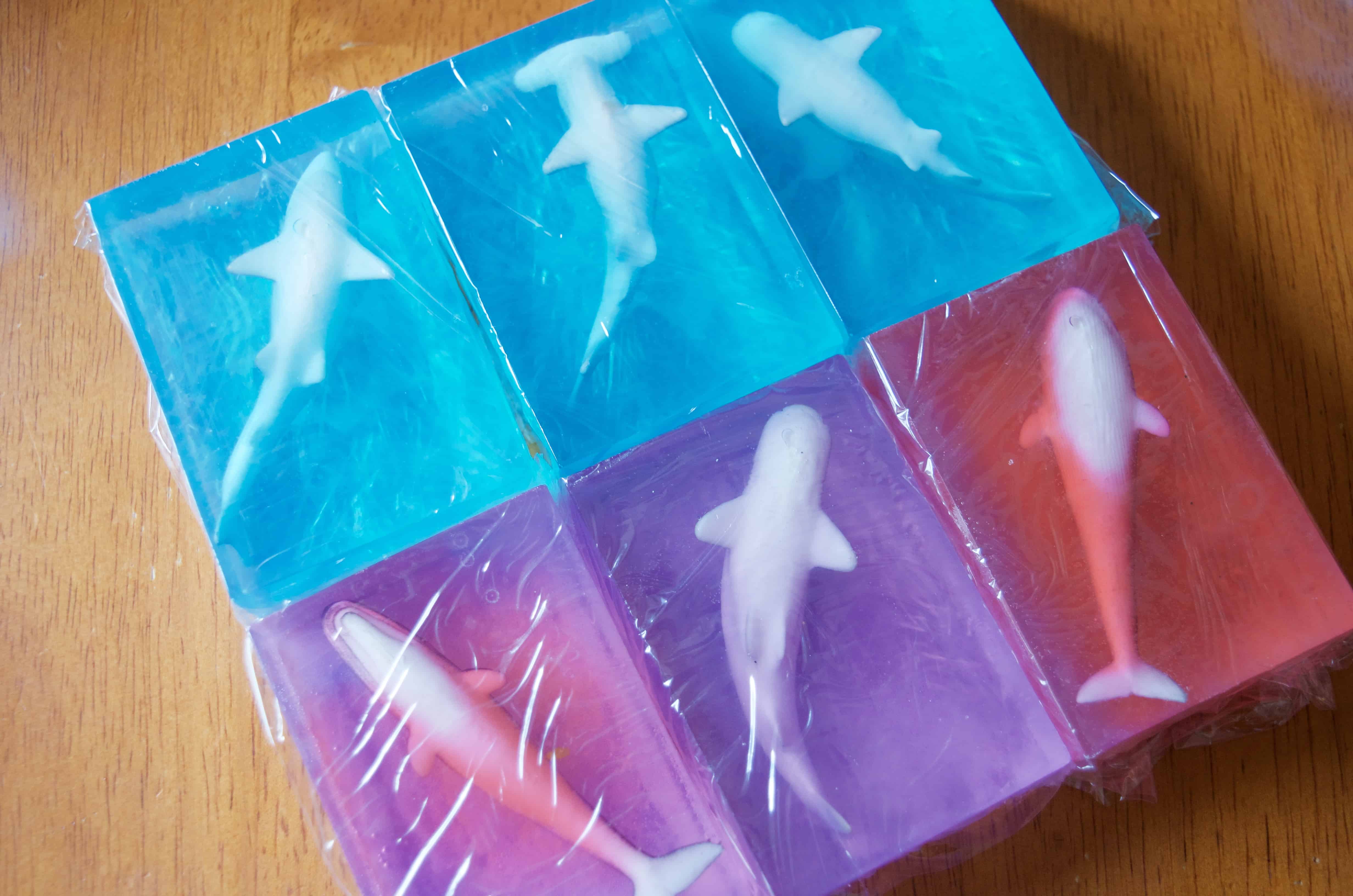 DIY Jaws Shark Soap for Kids Tutorial - Shark Week Gift Idea