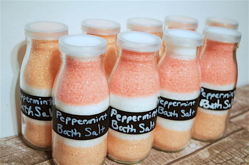 How to Make Peppermint Bath Salts Recipe