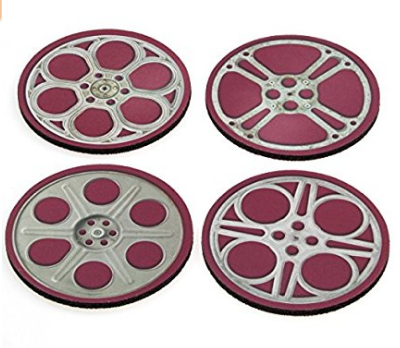 Film Movie Reel Drink Coasters