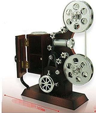 Classical Movie Film Reel Jewelry Box 