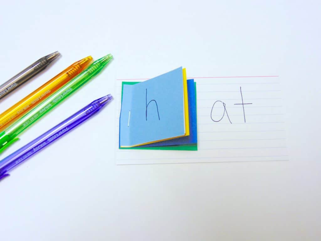 Easy DIY Word Family Booklet for Center Activities
